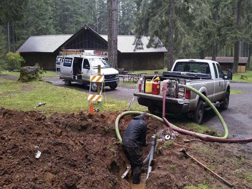 Camp Wilkerson electrical installation 