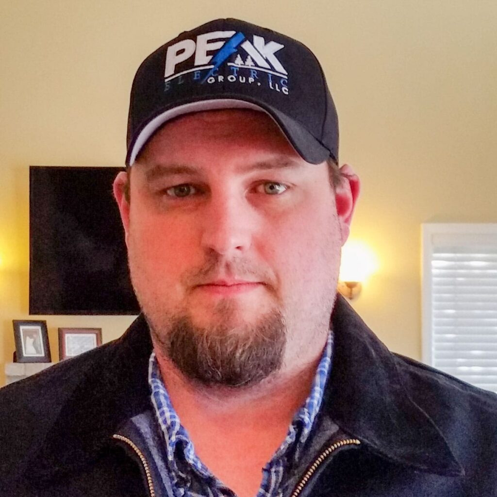 Peak Electric owner Tim Banaszek Jr