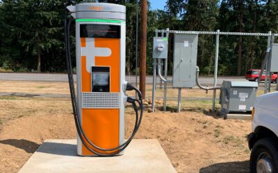 Who are commercial EV charging station maker solutions providers in Portland